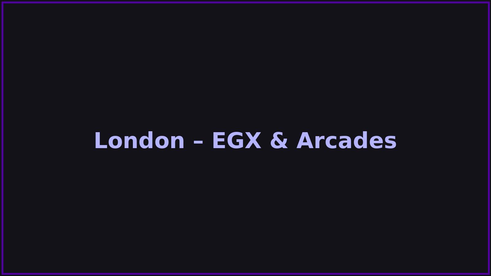 London skyline with gaming events