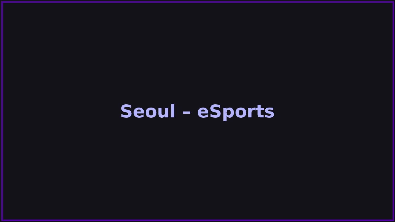 Seoul tower at night with eSports venues nearby
